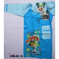 Boy Raincoat Mickey Jumping